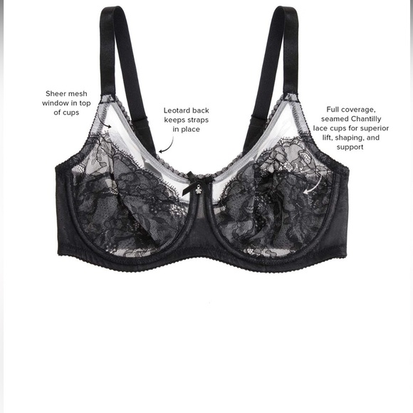 WACOAL Purple Balconette Full Figure Underwire Bra| Grape Compote | 36G - Picture 2 of 5